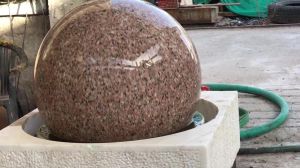 Rotating Granite Ball