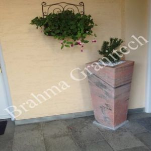 Stone Flower Vase