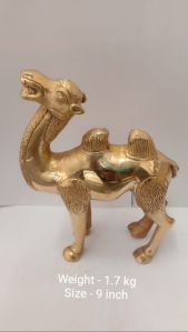 Brass Camel Statue