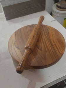 indian teak wood chakla belan