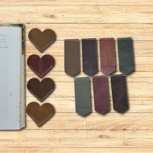 leather bookmark