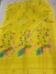 Designer Handloom Silk Jamdani Saree