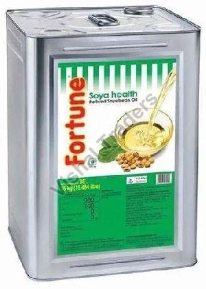 15 Ltr. Fortune Refined Soyabean Oil Tin