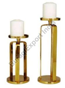 Metal Candle Pillar Stands