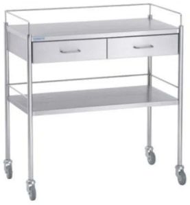 Medicine Trolley With Drawer
