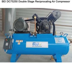 BEI - 75225 -7.5HP - 225 LTR Double Stage Reciprocating Air Compressor