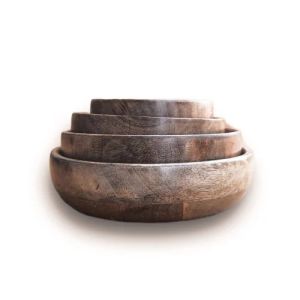 Wooden Bowl Set