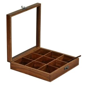 Wooden Spice Box