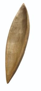 Mango Wood Leaf Shape Serving Platter