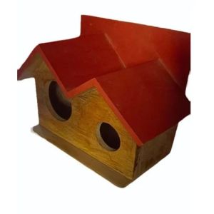 Mango Wood Bird House