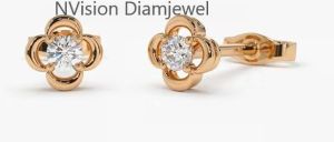 Blossom Brilliance Kids Diamond Earring