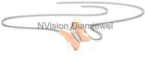 Diamond Butterfly Kids Pendent