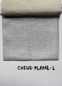 CHEX PLAIN GABARDINE COTTON SUITING FABRIC