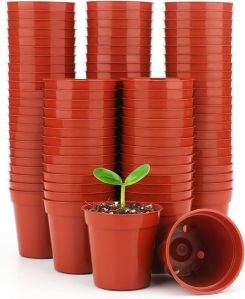 Plastic Plain Terracotta Nursery Pot