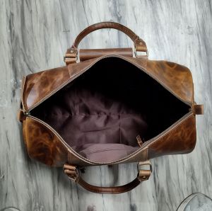 Leather Duffle Bag