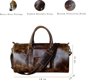 Leather Duffle Bag
