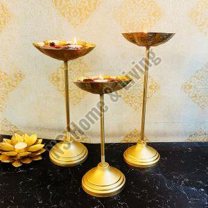 Flower Urli with Stand for Festive Diwali Decoration