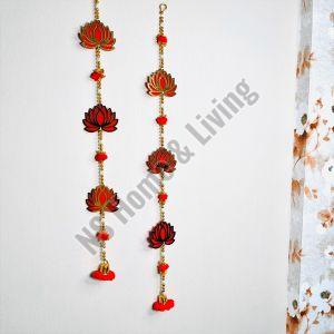 Lotus Decorative Door Hanging