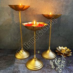 Lotus Urli with Stand