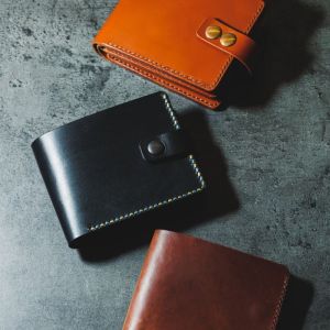 pure leather wallets