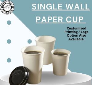 DISPOSABLE SINGLE WALL PAPER CUP 300ML