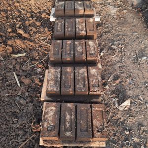 Cow Dung Bricks