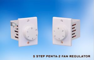 Penta Socket Type 5 Step Fan Regulator