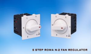 N-2 Roma Series 5 Step Fan Regulator