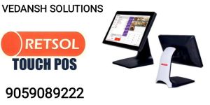 RETSOL WINDOWS 15 INCH TOUCH POS SYSTEM