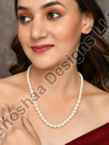 SH28-KM-NL-3437 Pearl Beaded Short Necklace