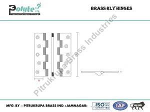 Brass Railway Hinges