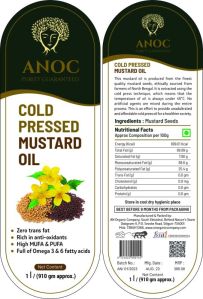 Cold-Pressed Mustard Oil