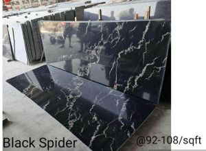Black Spider Granite Slab