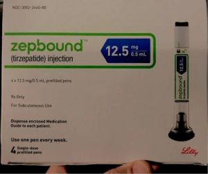 Zepbound Tirzepatide 4 Pens Of 2.5mg, 5mg, 7.5mg, 10mg, 12.5mg, 15mg