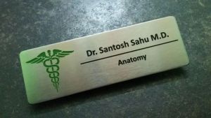 Rectangular Acrylic Hospital Name Plates