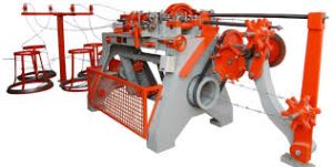 Barbed Wire Making Machine