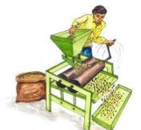 Chironji Seed Decorticator Machine