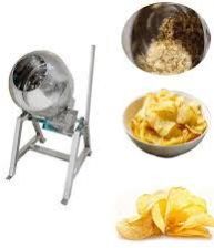 Stainless Steel Chips Masala Coating Machine