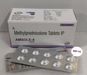 Amsole-4 Methylprednisolone Tablets