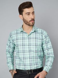 Men's Check Pattern Formal Shirt