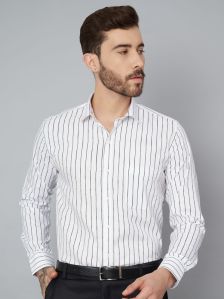 Men\'s Formal Stripe Cotton Shirt