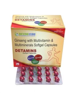 Multivitamin and Multimineral Soft Gelatin Capsule