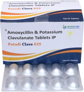 Amoxicillin and Clavulanate Tablets