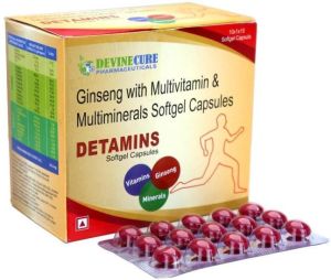 Multivitamin and Multimineral Soft Gelatin Capsule