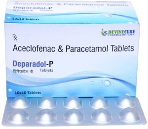 Aceclofenac Paracetamol Tablets