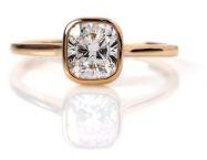 2.50CT Cushion Cut Lab Grown Diamond Engagement Ring