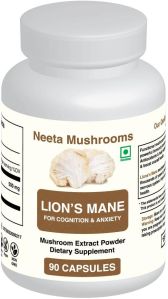 Lions Mane Mushroom Capsules