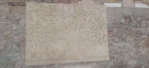 Tree Design Sandstone Wall Panel