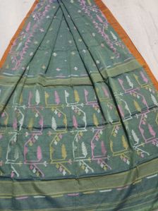 Fulia Tant Handloom Khadi Cotton Saree