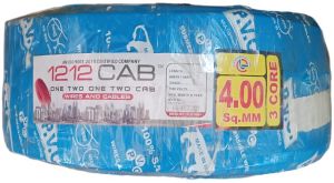 1212Cab Submersible Wire 3Core 4.00Sqmm 100 Meter